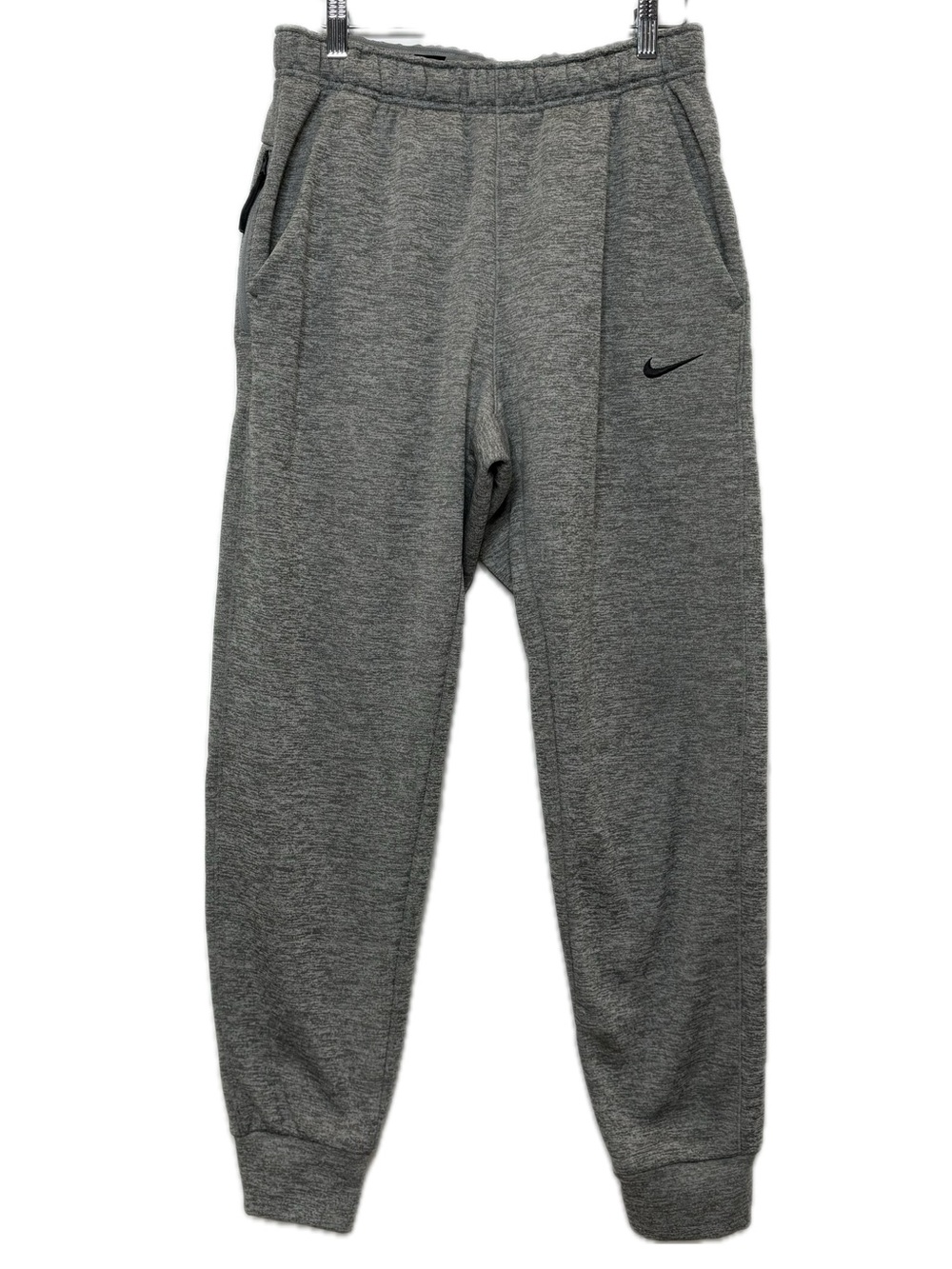Nike Dri-Fit Therma Fit Cuffed Jogger Pants Mens Size Small Warm Heather Grey